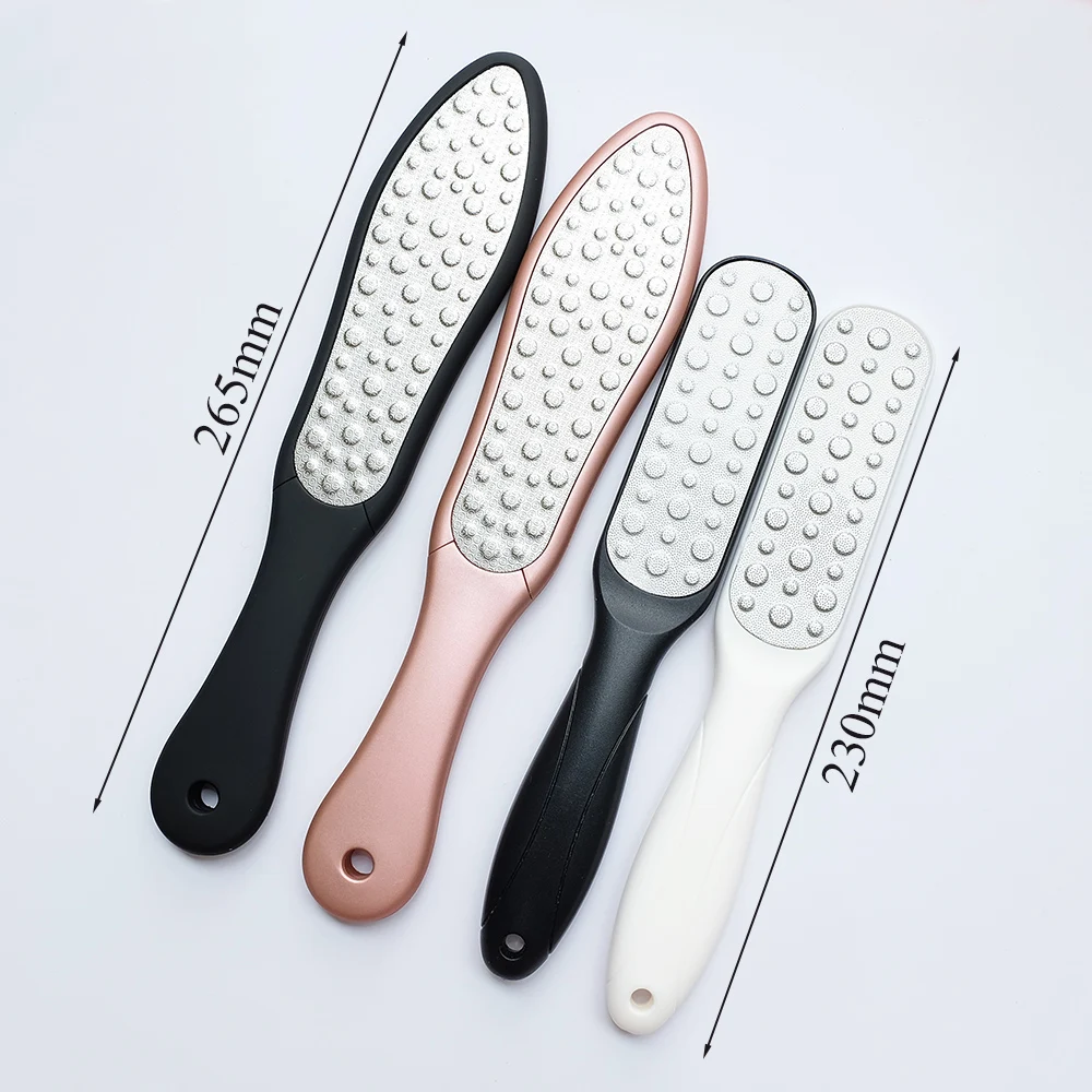 Foot File Double Sided Foot Rasp Callus Corn Remover for Cracked Heel Stainless Steel Professional Foot Care Pedicure Tools