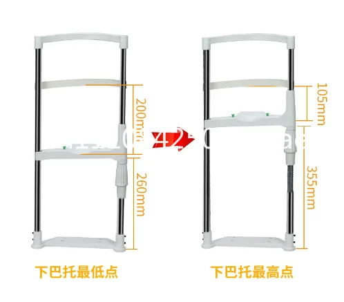 Forehead Support Training Device Lifting Table Vision Chin Forehead Support Combination Accessories Bracket