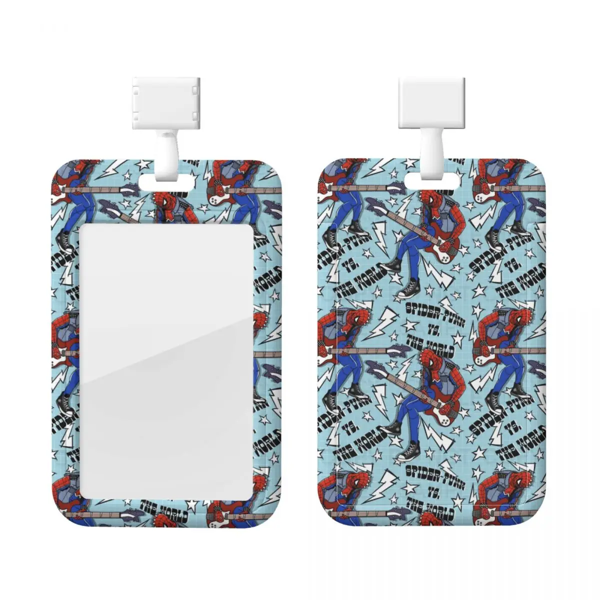 

Custom Spider Man Credit Card Holders Neck Strap Lanyard ID Badge Card Holder Superhero Cartoon Factories Nurse Card Holder