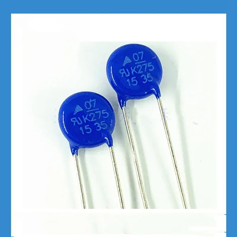 20pcs Varistors S05K/07K/10K/14K/20K Series (250V / 275V / 300VAC), MOV S05K275 S05K300 S07K275 S07K300 S10K275 S10K300 S14K275 image 3
