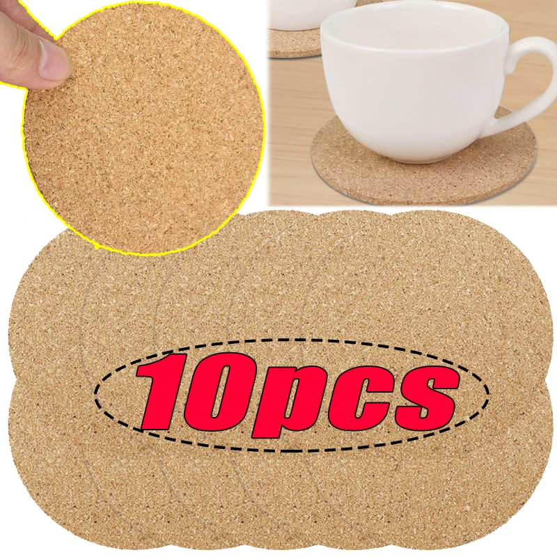 Car interior Parts Water Round Square Wooden Cup Coaster Mat Decoration Tea Coffee Mug Drinks Holder Heat Insulation Pads