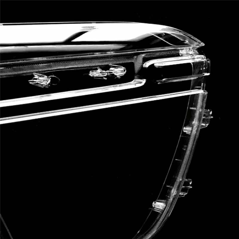 

1 Piece Car Right Headlight Cover Lamp Shade Headlight Lens Transparent PC For Hyundai IX25 2020-2024