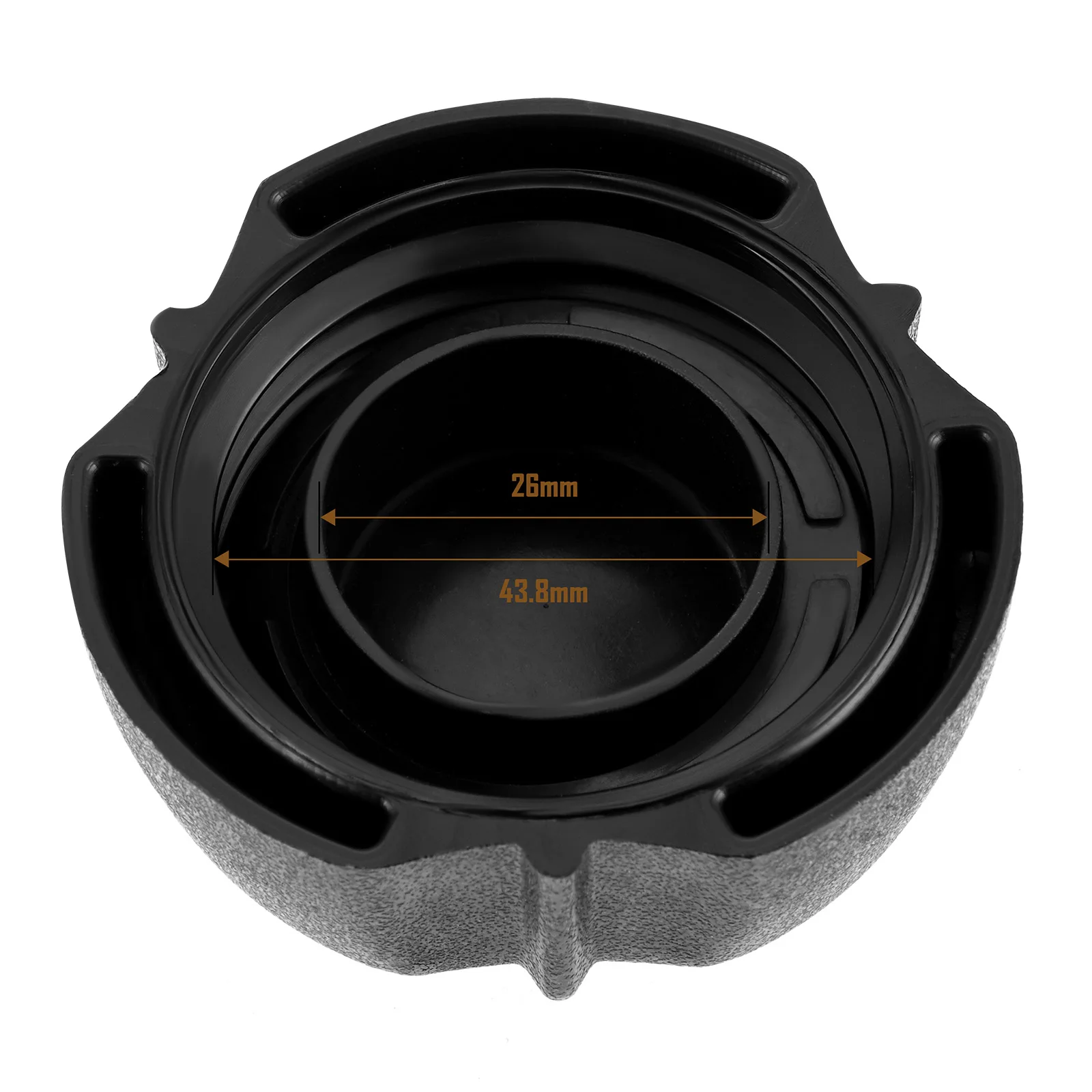 2 Stück Ersatz für Tankdeckel 397974 692046   Kompatibel mit Briggs und Stratton Quantum Europa Rasenmäher-Abdeckung aus Kunststoff