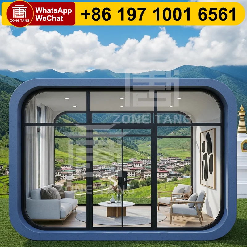 منزل فيلا جاهز، مخيم، مسكن، حاوية متنقلة، منزل وحدات حديثة، منزل كبسولة التفاح، منزل المقصورة، منازل المقصورة