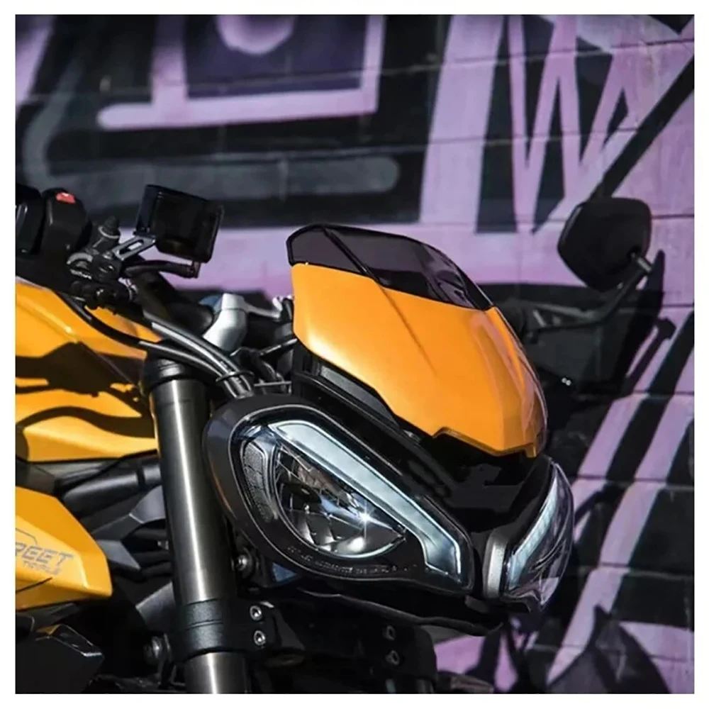 Новинка для Street Triple 765RS 765 RS moto2 2023, переднее лобовое стекло мотоцикла, козырек на лобовое стекло, спойлер, дефлектор