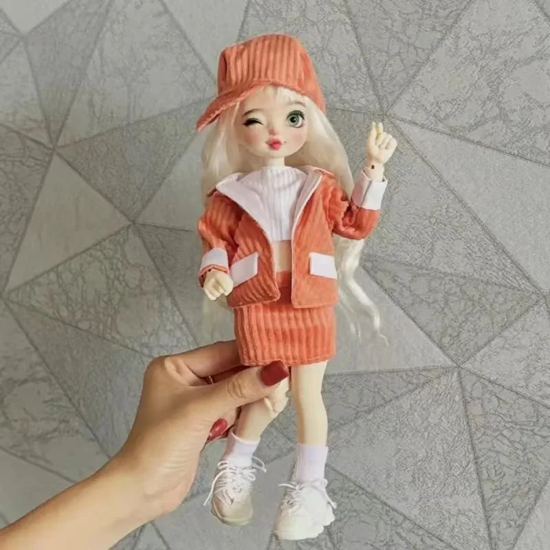 Fashion 1/6 BJD Doll Outfit 30cm Doll Changing Clothes Accessories