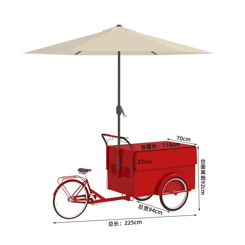 

Настраиваемый живописный киоск для закусок, трехколесный велосипед, грузовик из кованого железа, торговый центр, перевернутый ослик, мобильный рынок, автомобиль