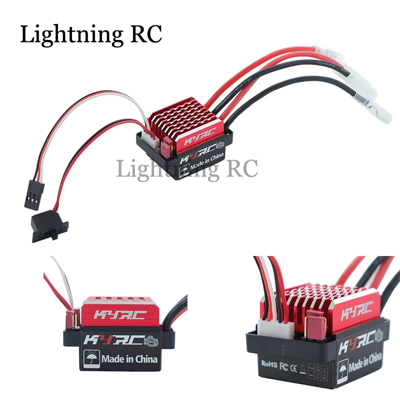 

6-12V 180/320A ESC proof desc water brushed motor speed controller for axial SCX10 TRX4 TRX-6 RC ship and boat RC car