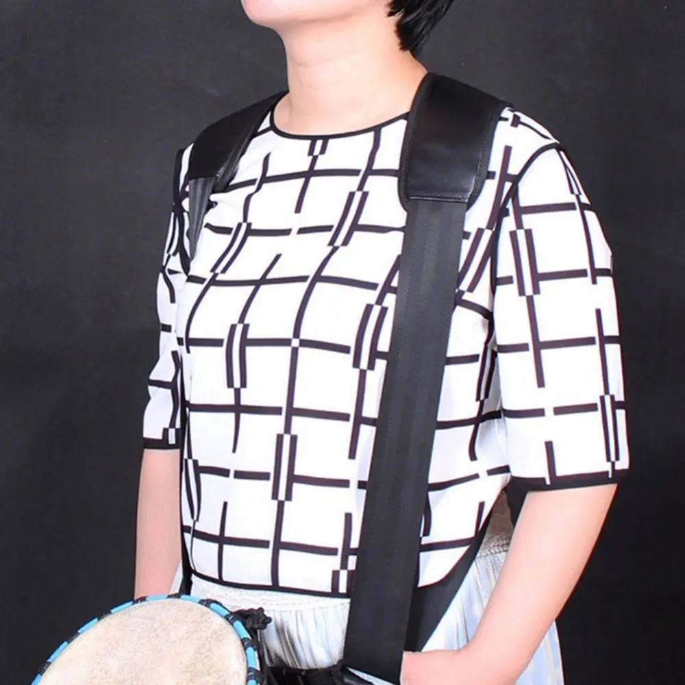 

Утолщенные мягкие плечевые ремни Джембе, сменный регулируемый ремень для рюкзака с африканским барабаном, бубен, полиэстеровый ремень для ручного барабана