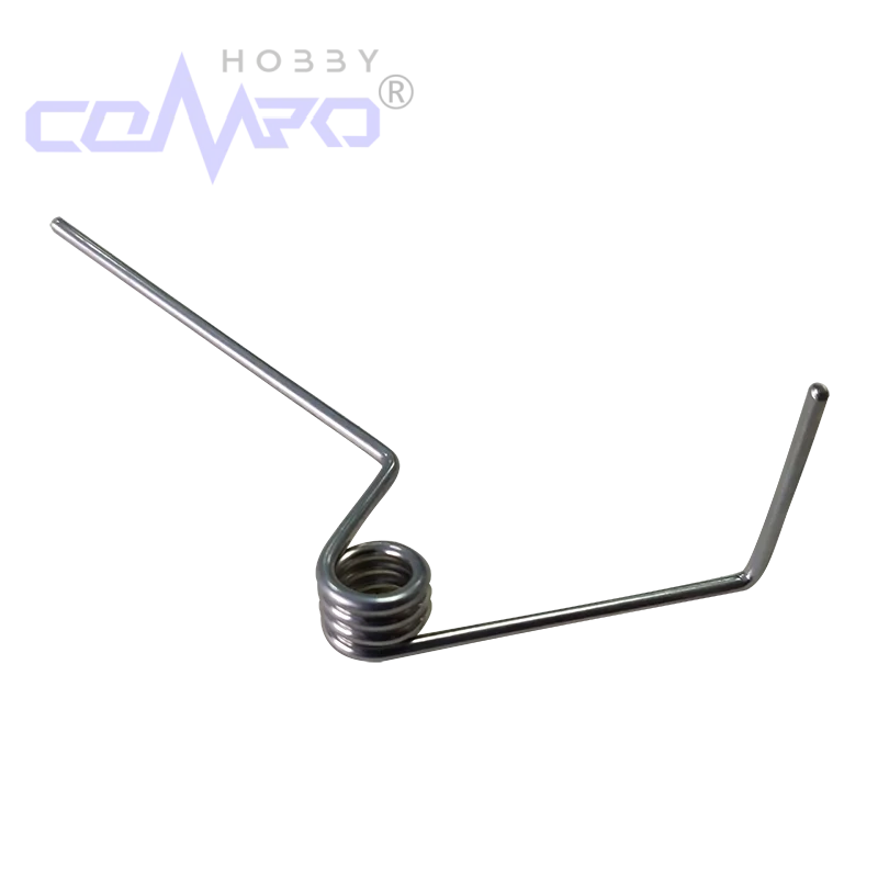 Support de roue arrière D2 mm, 5 pièces, ressort/D4mm de longueur 145mm, tige à ressorts métalliques, roue avant de train d'atterrissage pour pièces de modèle d'avion RC