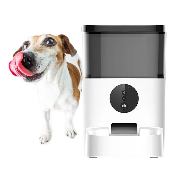 Prix des fabricants 4L 6L automatique chat chien mangeoire pour animaux de compagnie caméra intelligente Wifi vidéo chronométré automatique chien mangeoire pour animaux de compagnie