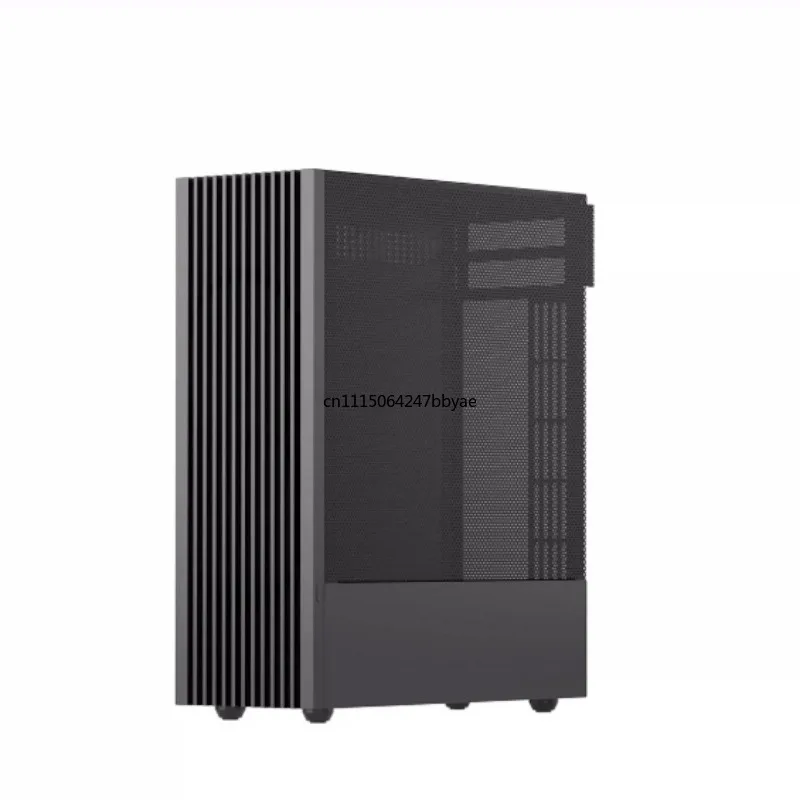 For Mini ITX Aluminum CNC Case 4.9L Flex ATX Support Half-Height GPU 1U Power Supply Computer Chassis