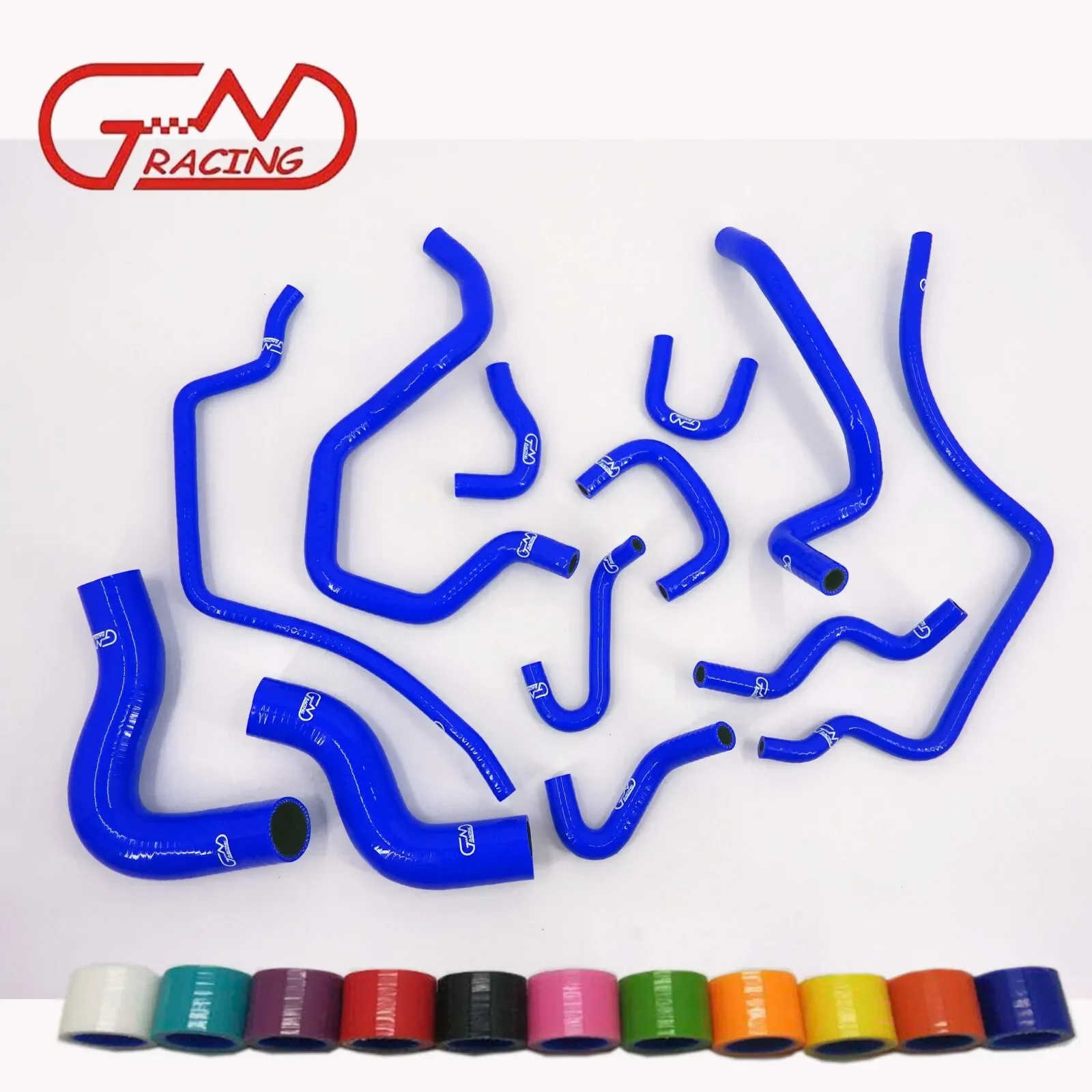 Fit Subaru Impreza GC8 EJ20 STi WRX GT Vers 3-6 1996-2000 Silicone Radiator Hose Kit