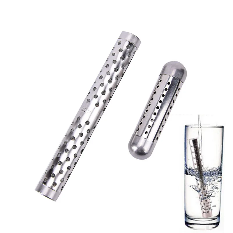 Щелочная палочка для воды, зеркальный ионизатор, минералы, Здоровый очиститель воды, фильтр для лечения, для путешествий