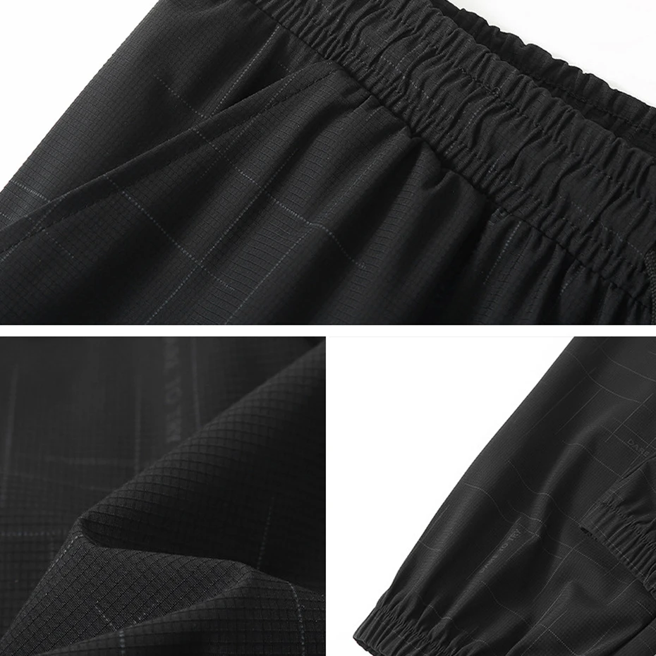 Summer Thin Pants Men Loose Stretch Pants Plus Size 11XL Fashion Casual Jogger Trousers Male Elastic Waist Pants