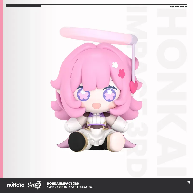 

【Genuine Honkai Impact 3rd】Game Elysia Figure Huggy Good Smile Elysia Q - version Doll Cartoon Ornament Cosplay Magnet Design