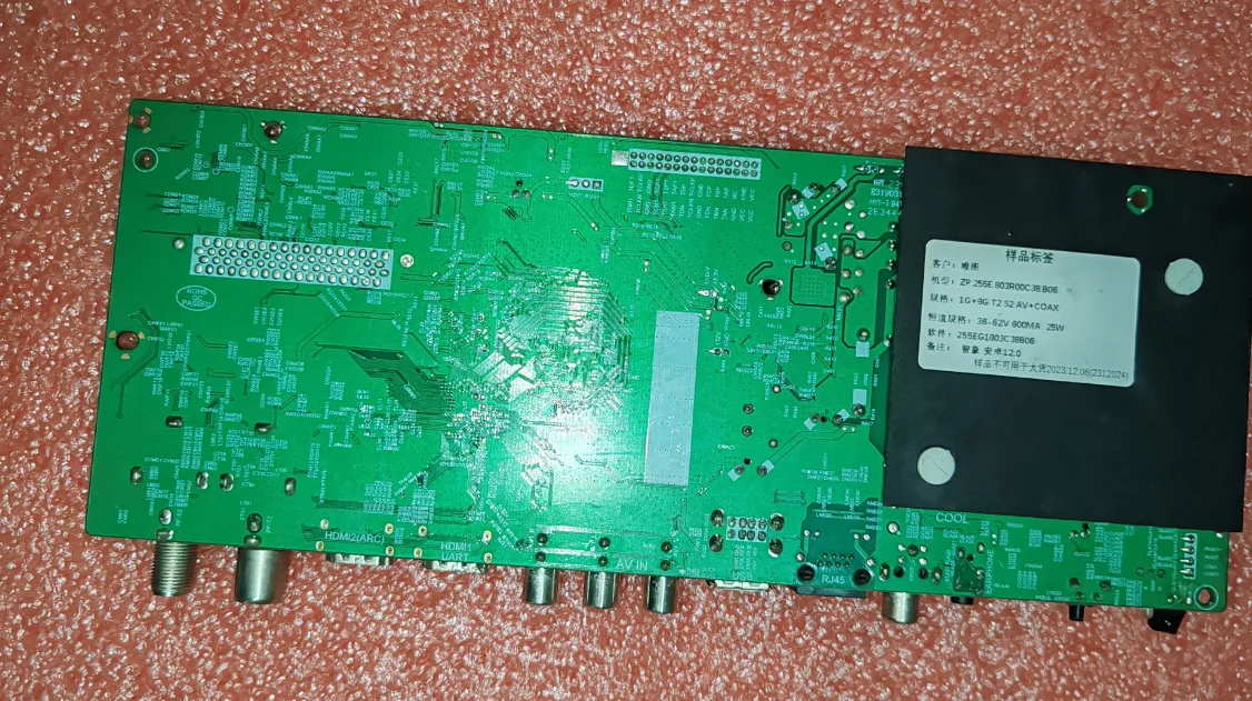 ZP.255E.803R00 Wi-Fi сеть три в одном ТВ материнская плата физическое фото Протестировано хорошо для 1G + 8g 36 -- 62v 600mA 25w