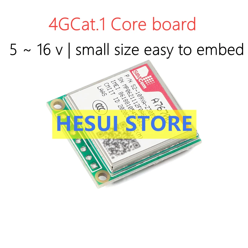 FS-MCore-A7670C moduł 4G CAT.1 moduł płytki rozwojowej rdzenia pełna pasmo przepustowe sieci 2G STM32 rutynowa komunikacja bezprzewodowa GSM