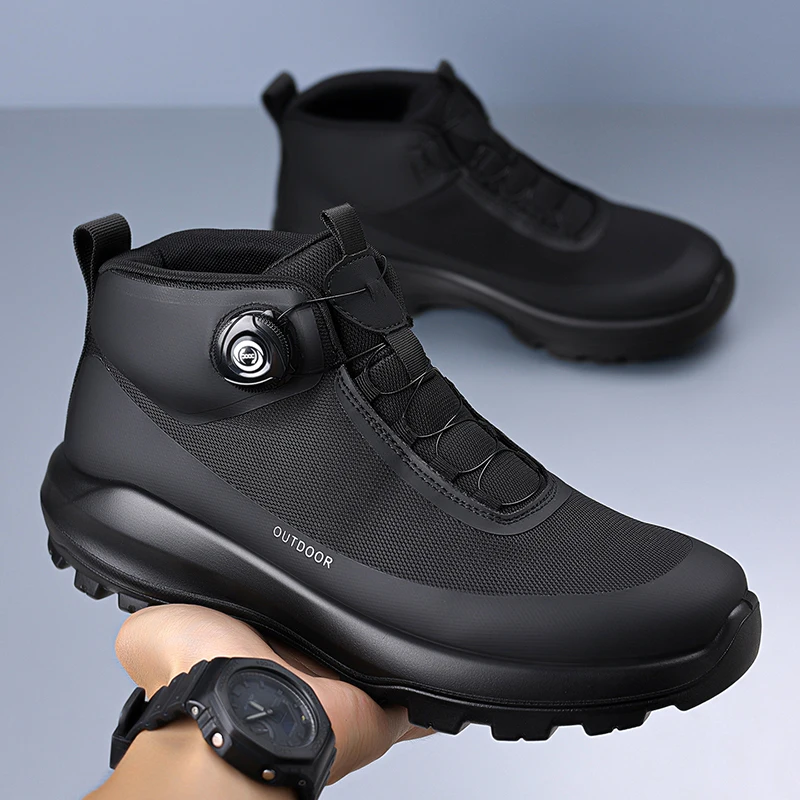 New Golf Shoes for Men Genuine Leather Golf Training Mens Black White Athletic Shoes Man Brand Golf Sneakers Man 38-44