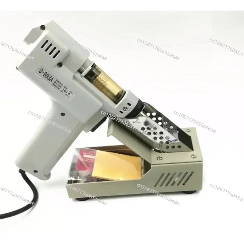 Hot SalesDesoldering Gun Electric Absorb Gun S-993A Electric Vacuum Desoldering Pump Solder Sucker Gun 100W