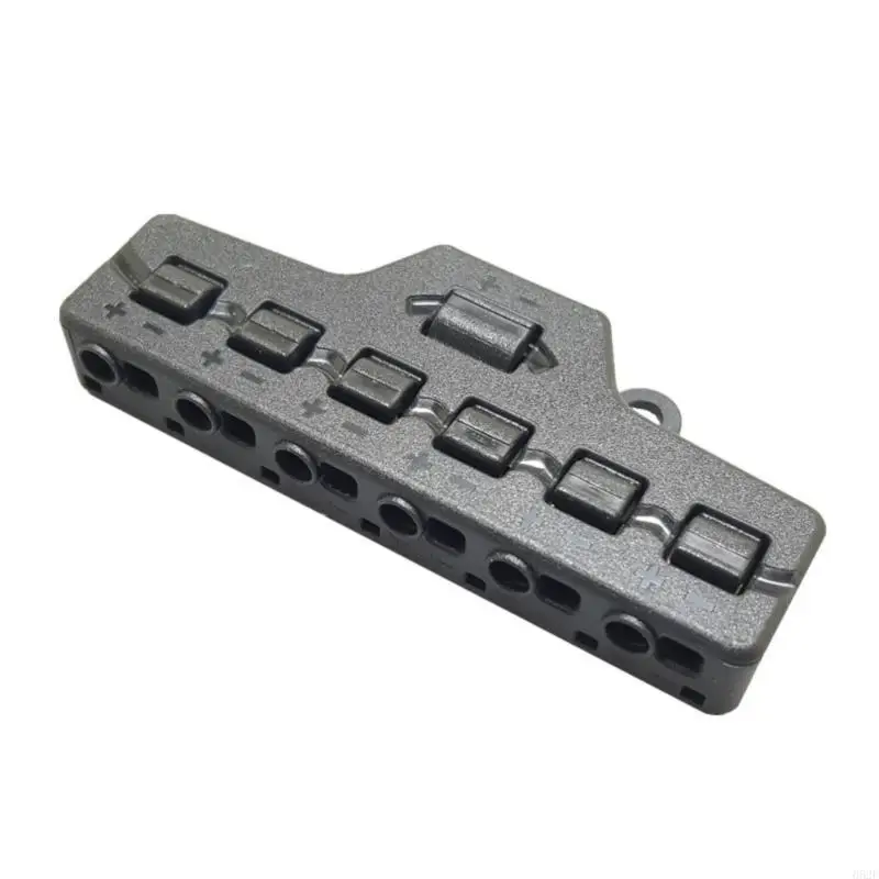 Efficient Power Distribution Connector with 1 Inputs & 6 Outputs LED Strips Light Wiring Distributor Block for LED Strips