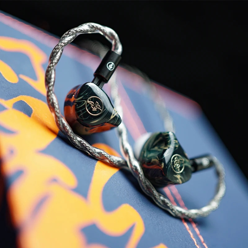 BGVP Phantom إصدار خاص 8 السائقين EST BCD داخل الأذن شاشات هجينة توصيل العظام تغيير درجة الحرارة الإسكان سماعة