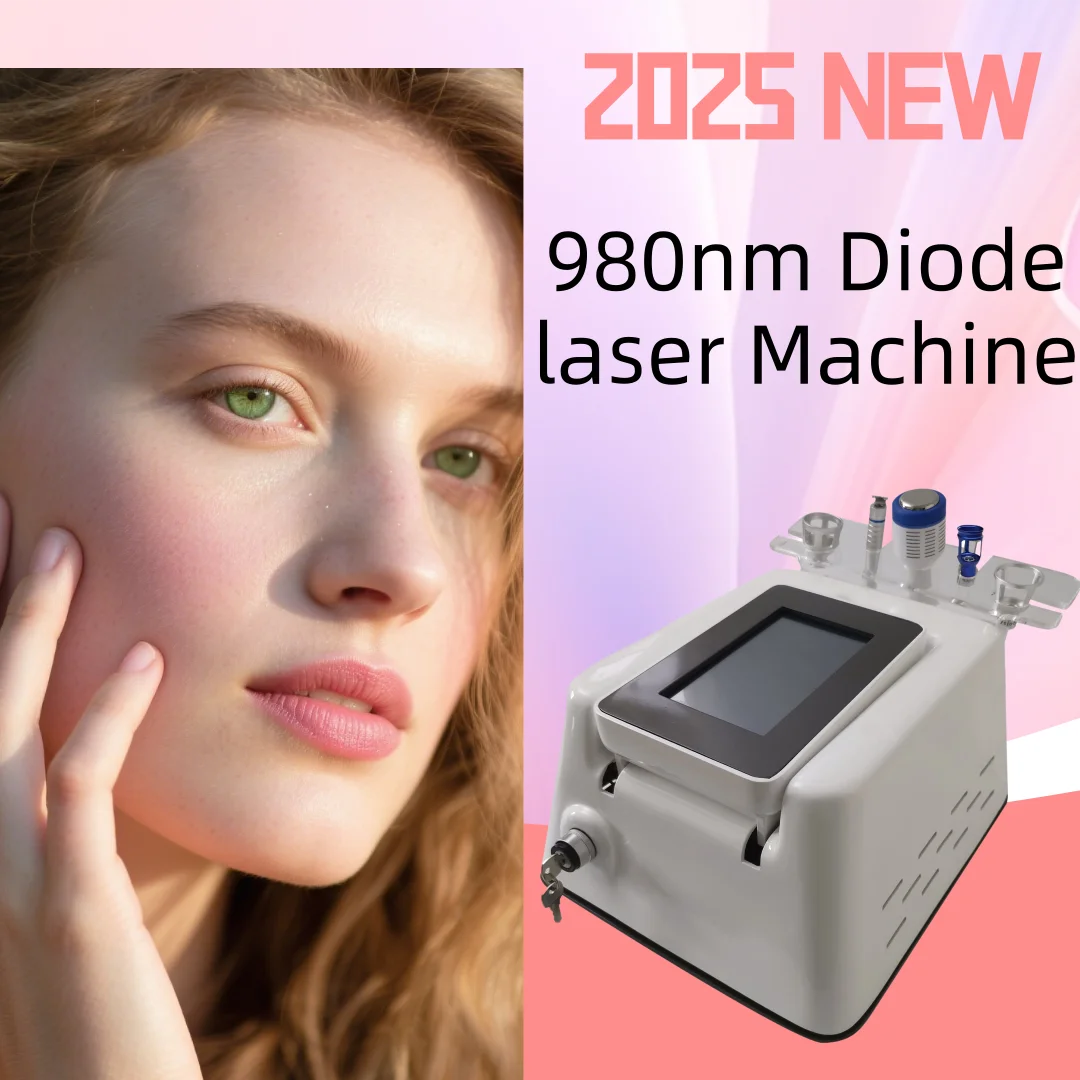 

Усовершенствованный диодный лазер 980 нм 5 в 1 Пауковые вены Варикозное расширение вен Удаление грибка ногтей 2025 Последняя модель Мощность 60 Вт