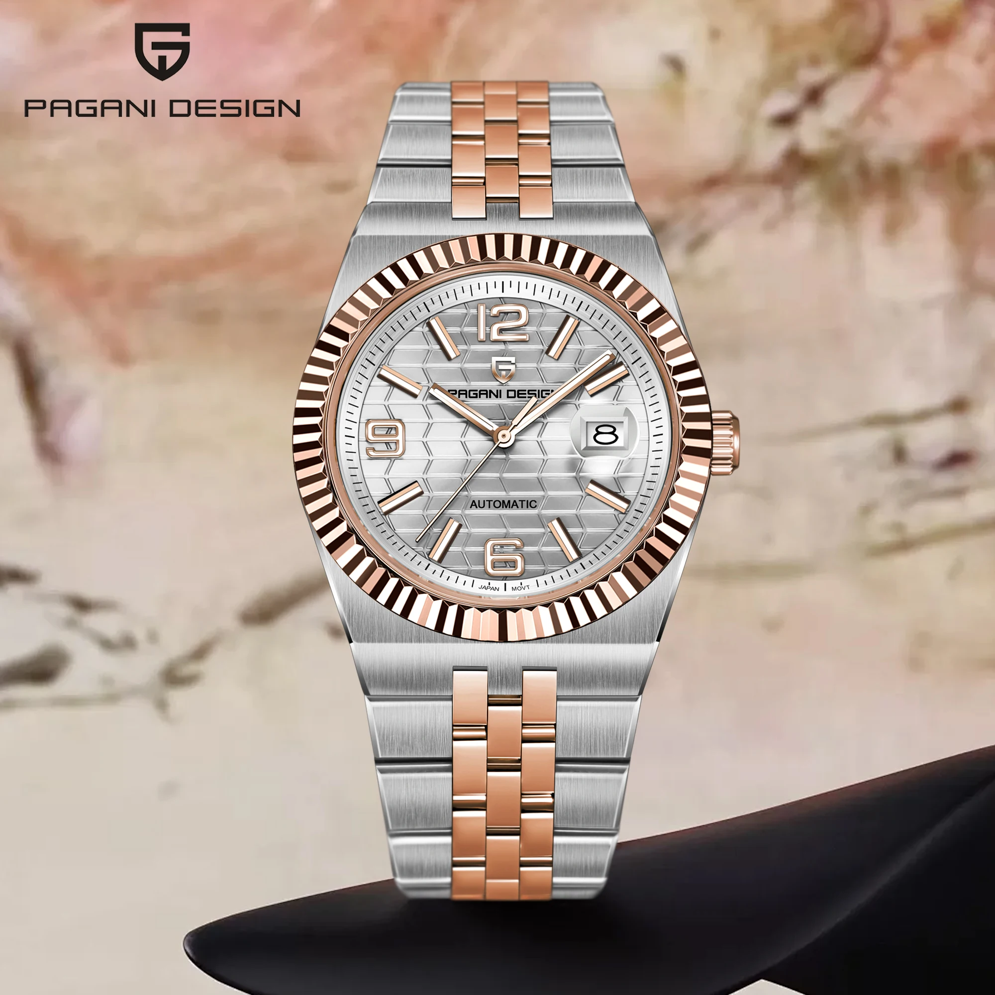

PAGANI DESIGN 2025 Men's Watch Luxury Automatic Watches For Man Luminous Mechanical Sports Wristwatch Waterproof Clocks for Men