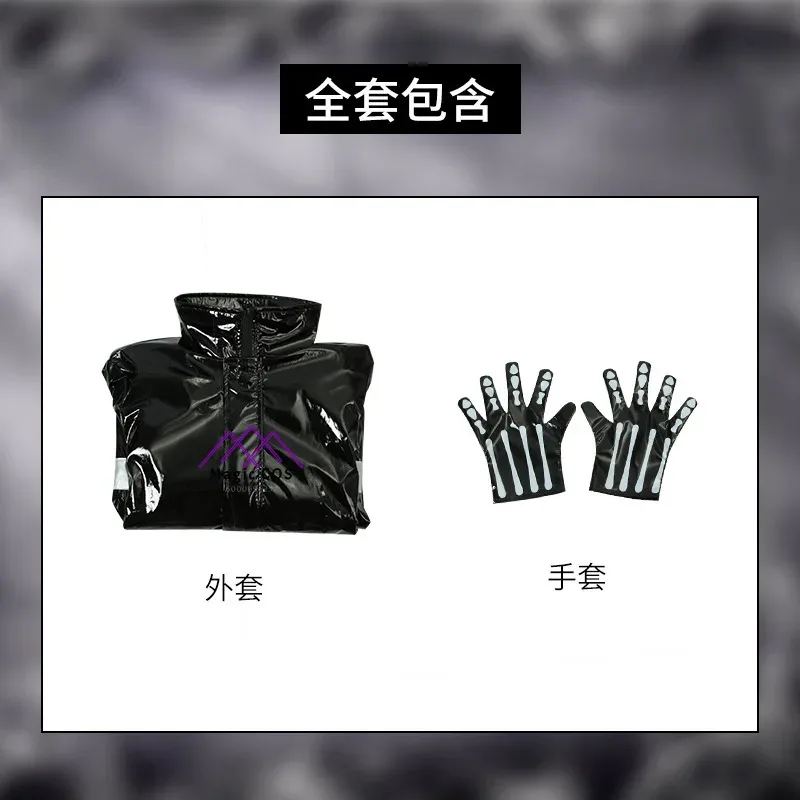 فستان كورالاين السري التأثيري لفيلم الرسوم المتحركة فستان كورالاين مع سترة بقلنسوة ويبي معطف واق من المطر بدلة الهالوين