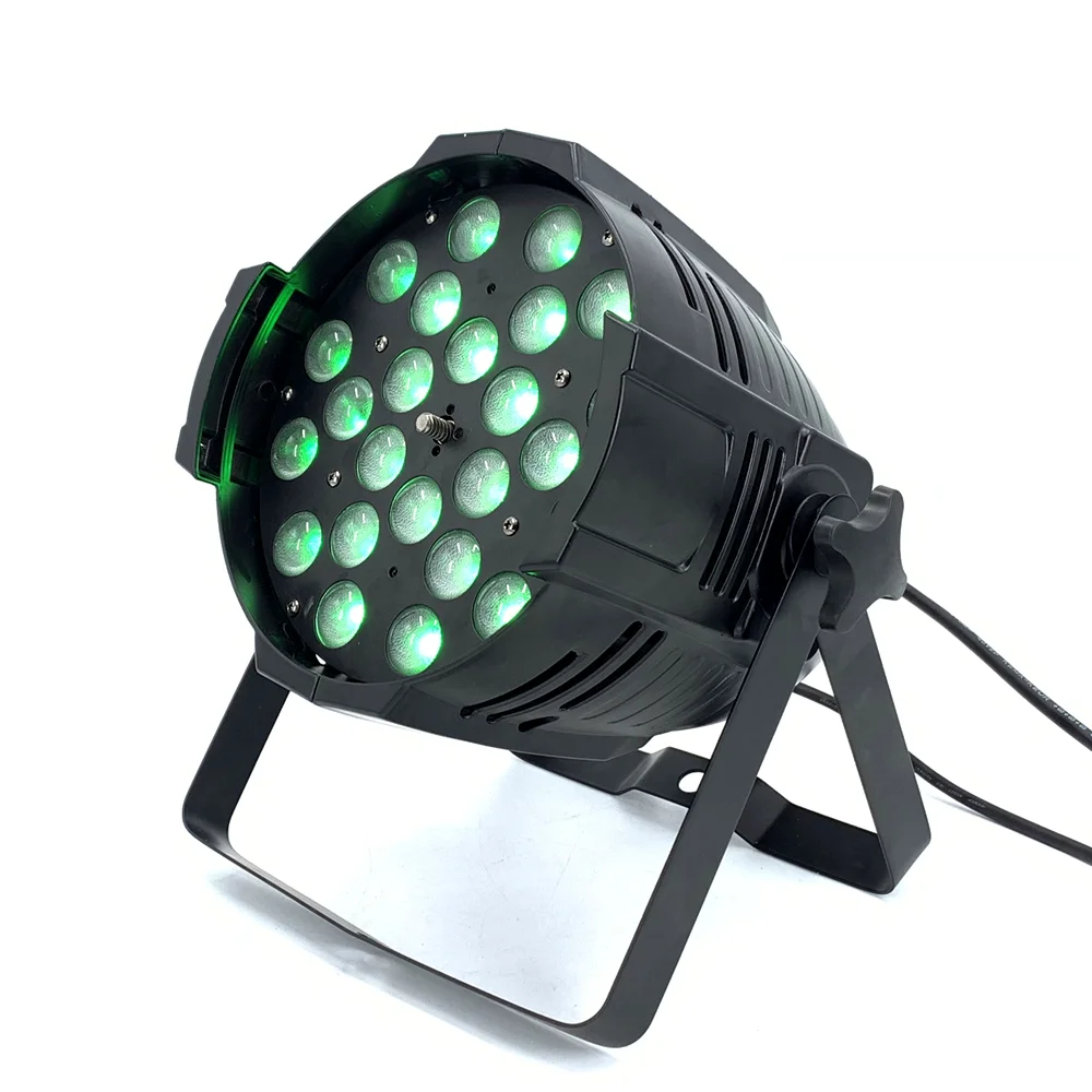 Imagem -04 - Led Rgbwa Luz uv 6in 24x18w Zoom de 1060 Graus Controlador Dmx