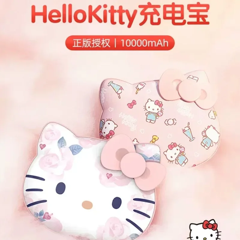 

Sanrio Series Hello Kitty Power Bank Fast Charging Ultra-Thin Compact Portable 10000mah Cute Mobile Power Supply Children Gift