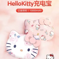 Sanrio Series Hello Kitty Power Bank Fast Charging Ultra-Thin Compact Portable 10000mah Cute Mobile Power Supply Children Gift