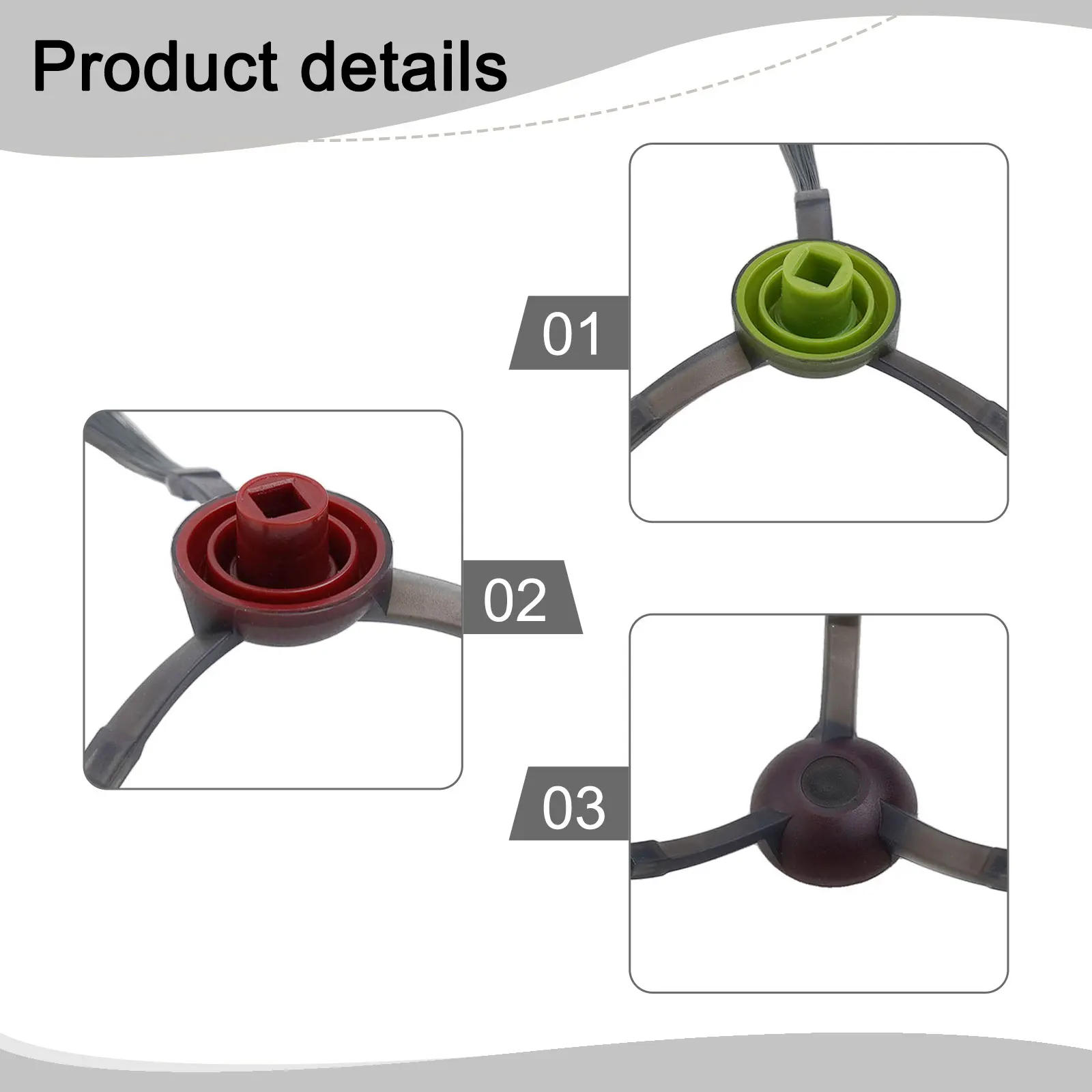 

Уборка дома Черные детали для пылесоса Аксессуары для роботов-пылесосов Оптимальная эффективность уборки Совместимость с несколькими моделями