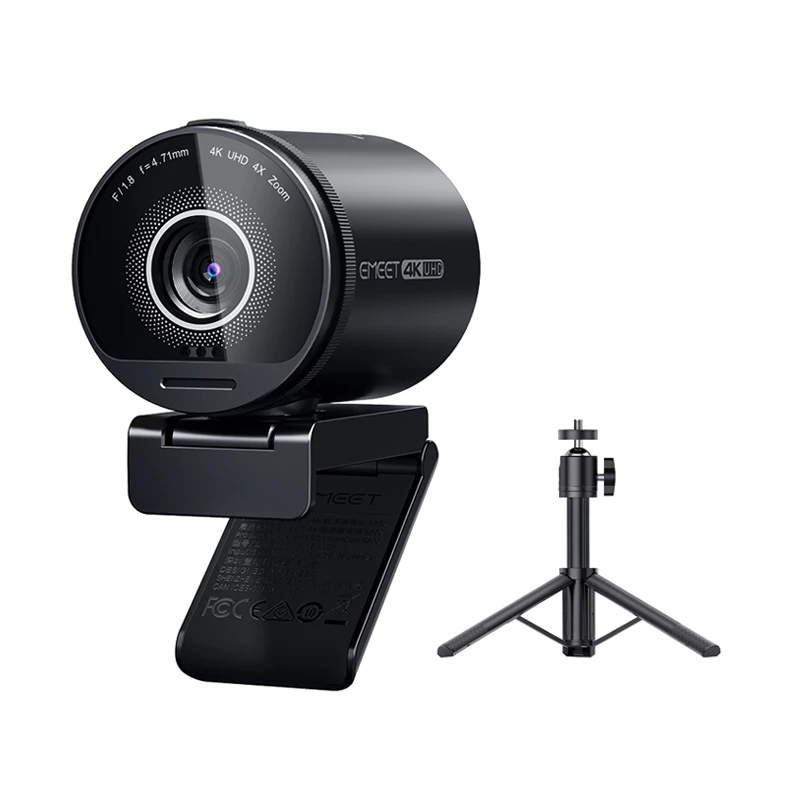 4K Webcam UHD Autofocus Live Streaming HDR Camera met Sony Sensor EMEET S800 Webcam met dubbele ruisonderdrukkende microfoons