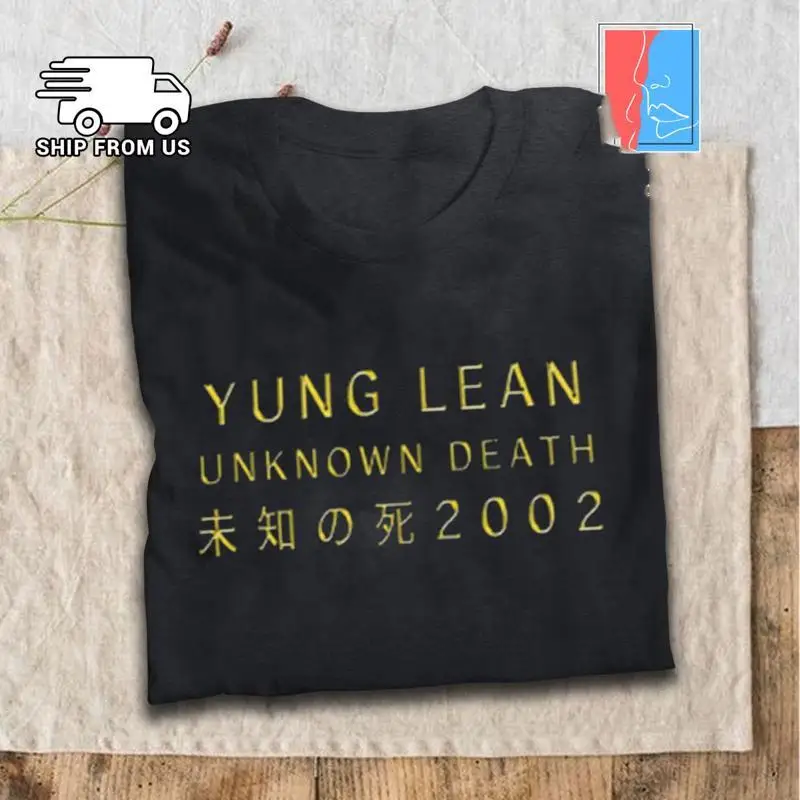 Yung Lean Unknown Death 2002 Album 1 Sided T Shirt Full Size S 5Xl