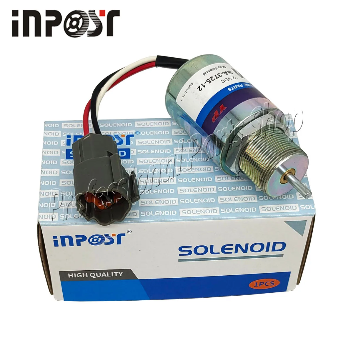 30A87-00040 12V SA-3725-12 Fuel Shutoff Solenoid For Mitsubishi S3L2 S4L2 L2E L3E ENGINE