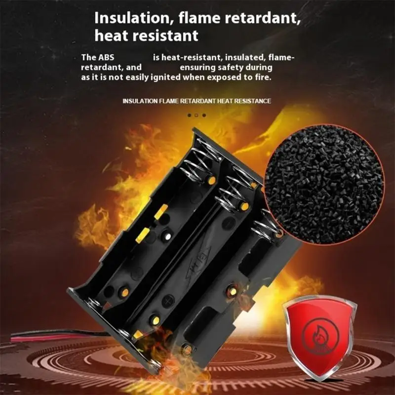 Support batterie universel 18650 652F avec fil épais