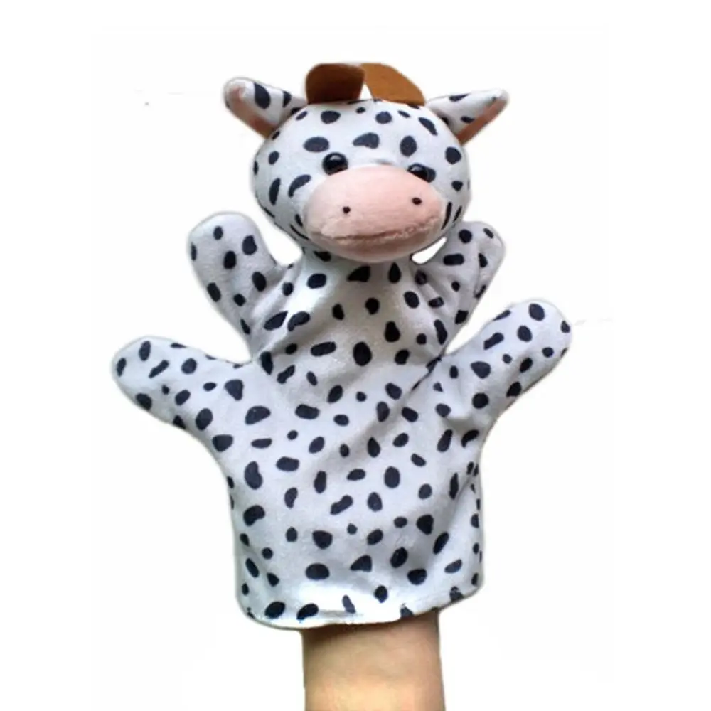 24 Arten Handpuppen für Tier Cartoon Tier Stoff entzückende Handpuppen Stofftier interaktive Tiere Hand Finger puppe