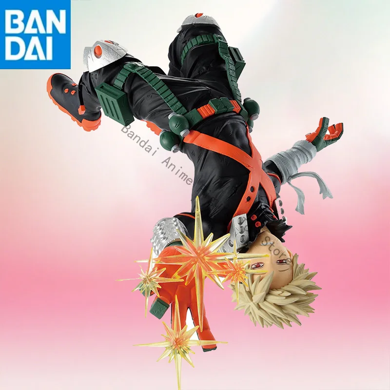 

in stock Original Genuine BANDAI NAMCO BANPRESTO My Hero Academia MAXIMATIC Katsuki Bakugo Figure model PVC 17cm toy gift