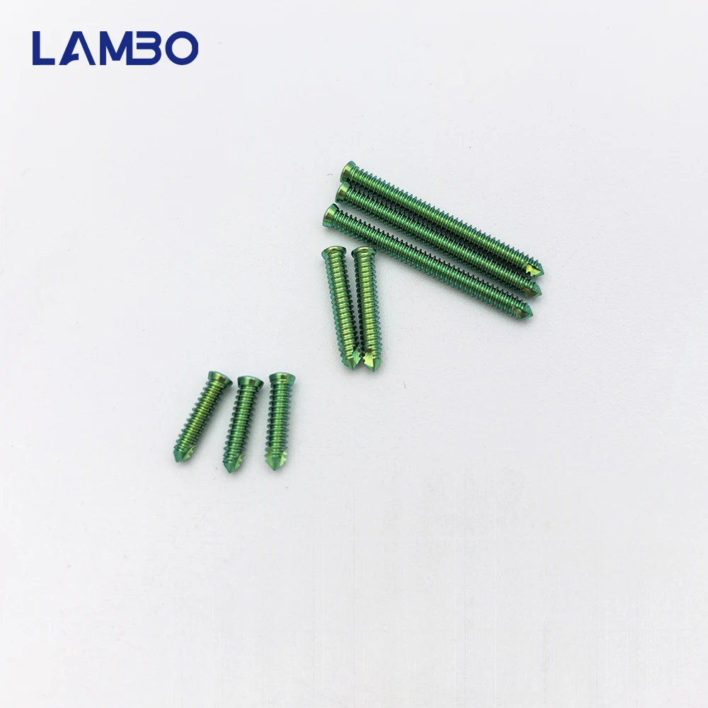 

2.4mm Titanium ALPS Stardrive Locking Screws Pet Veterinaria Orthopedics Implant Surgical Instruments Veterinary Accessories