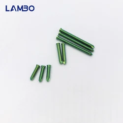 2.4/3.2mm Titanium ALPS Stardrive Locking Screws Pet Veterinaria Orthopedics Implant Surgical Instruments Veterinary Accessories