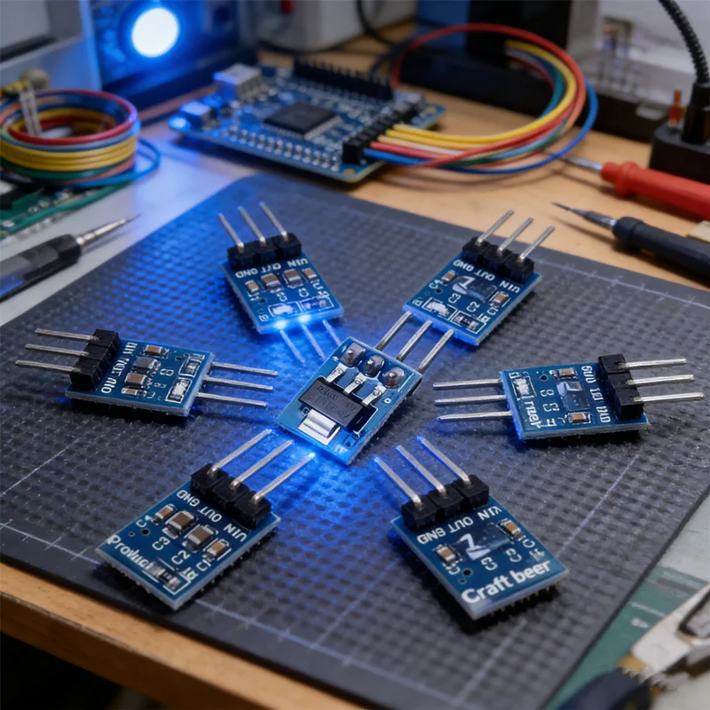 

HUAHUARegulate Power with DIY AMS1117-3.3 LDO Linear Boards, 800mA Supply Module, Choose QuantityHUAHUA