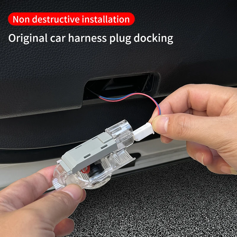 لكزس GX550 2024 2025 GX550h الباب ترحيب مصباح تعديل الداخلية ترقية الملحقات مصباح إسقاط HD باب السيارة الخفيفة