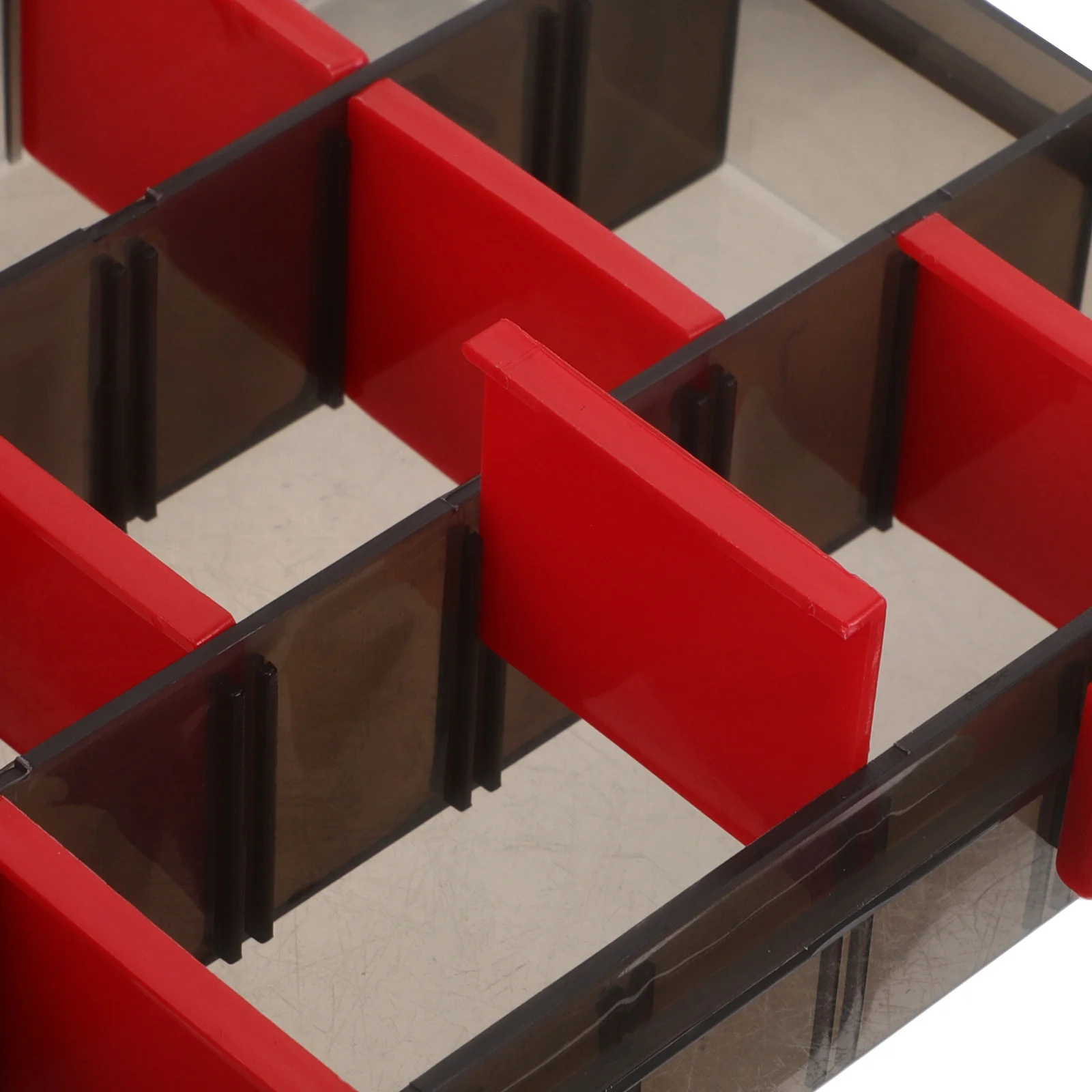 3 قطعة منظم أدوات صيد السمك الصغيرة المدمجة المحمولة صندوق تخزين طُعم الصيد متعدد الأقسام غطاء شفاف حاوية طعم الكاياك #3