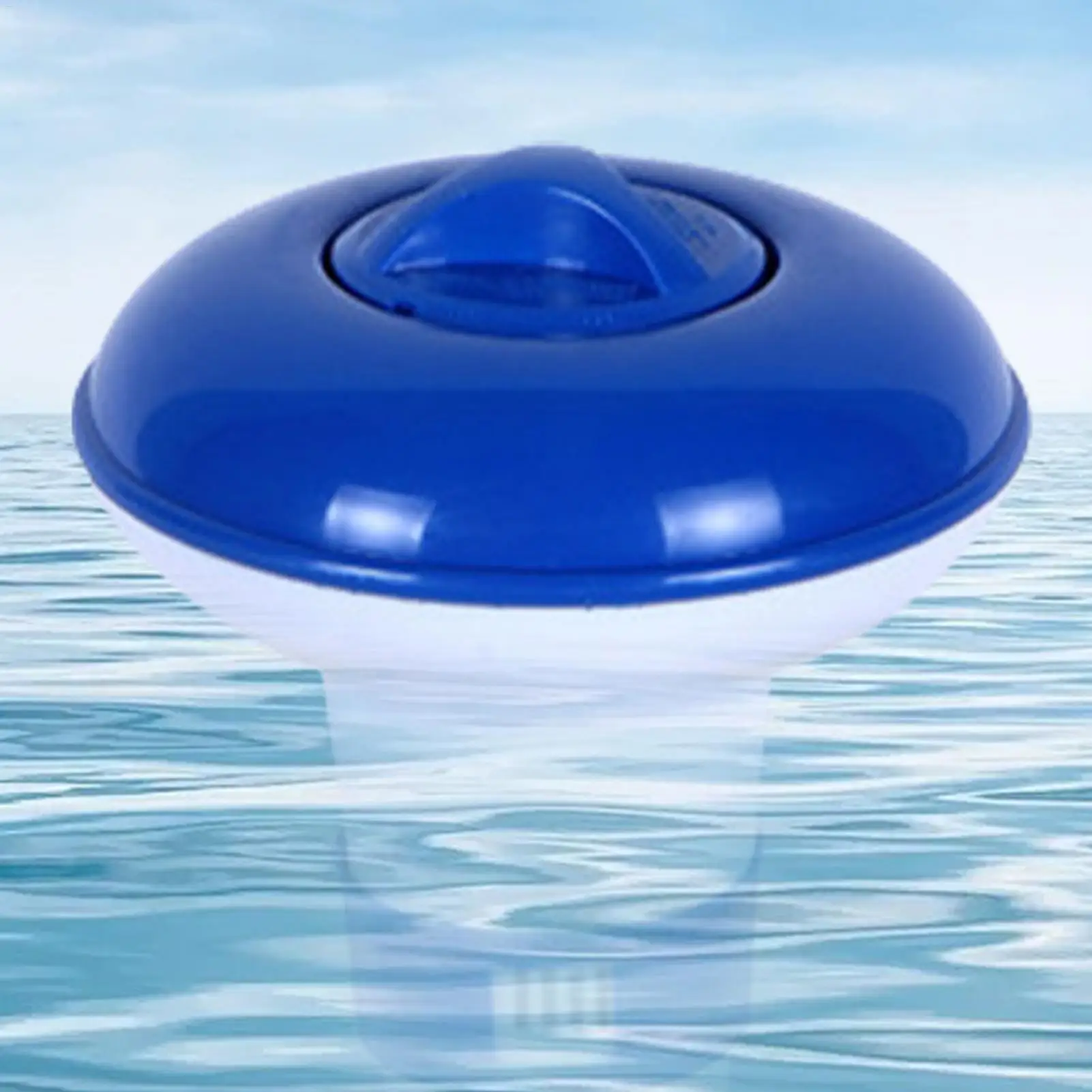 Pool Chlorine Floater 5inch Adjustable Dispenser for Ground Pool Tablet Holder Swimming Pool Spa Hot Tub Water Care Cleaner view 2