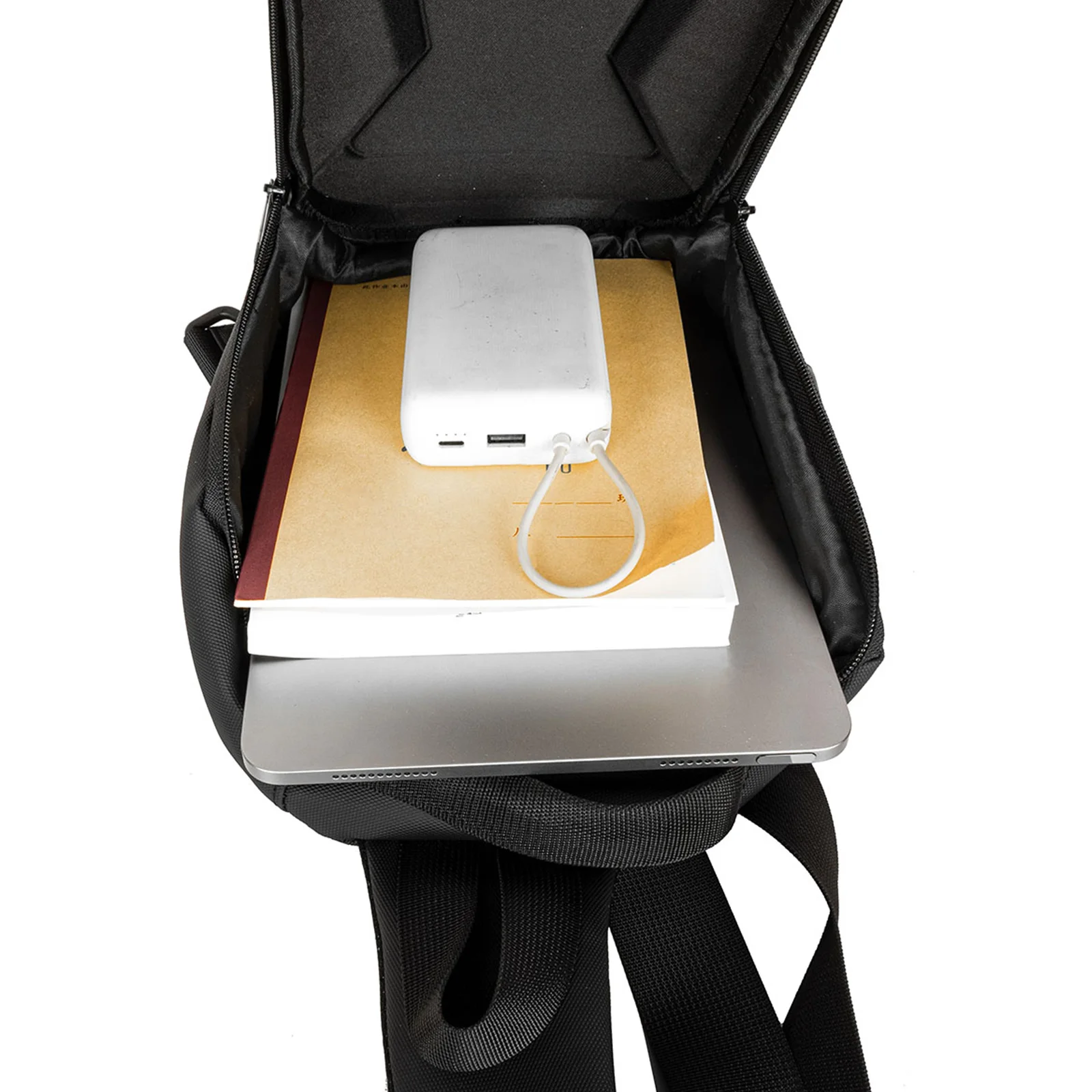 Anti-Theft Sling Bag with Adjustable Shoulder Strap Shoulder Chest Bag One Strap Motorcycle Messenger Bag Daypack for Men