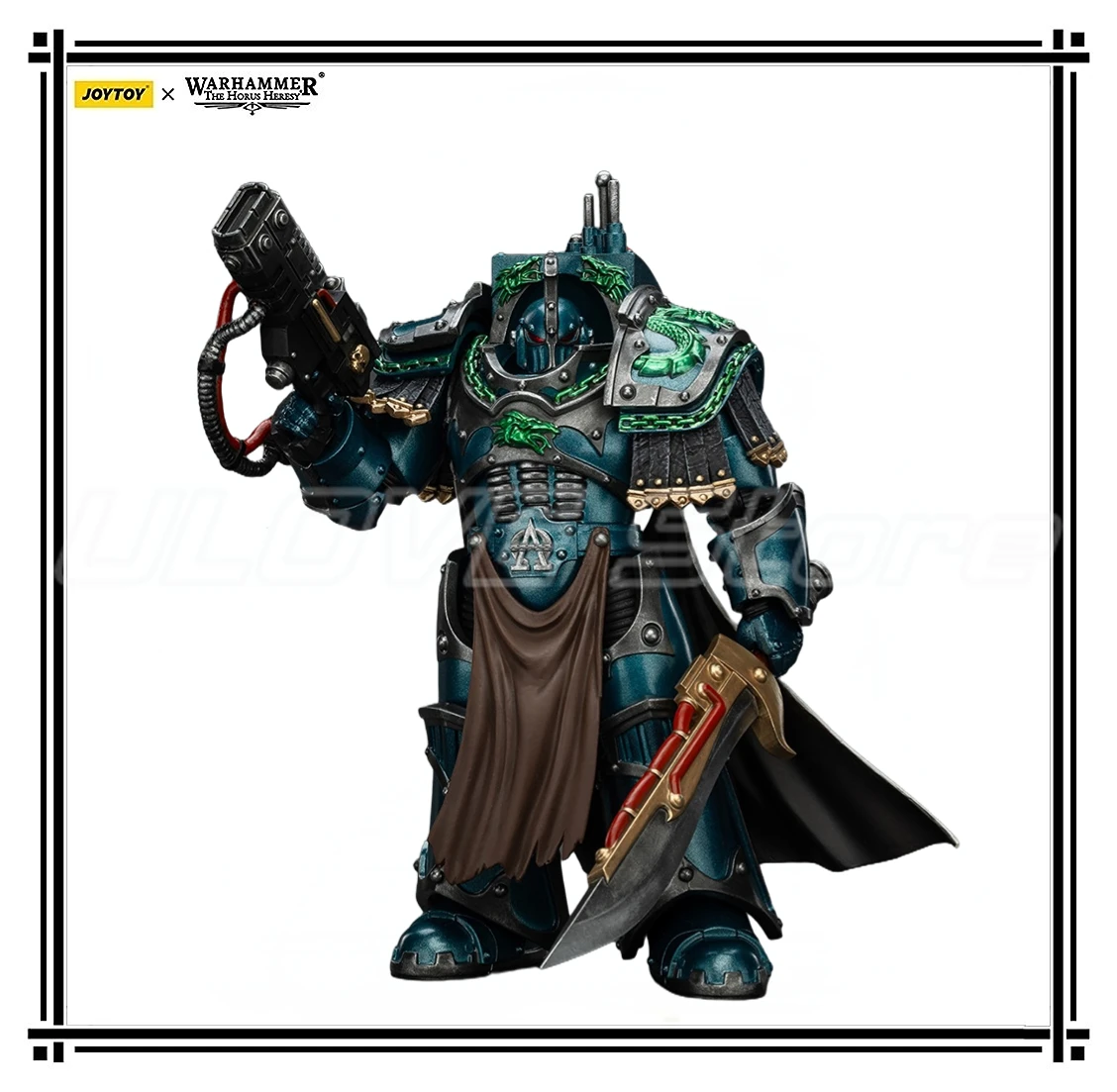 

In Stock Original JOYTOY Warhammer 40K Alpha LegionLegion Praetorin Cataphractii Terminator Armour 1/18 Action Figure Model Gift
