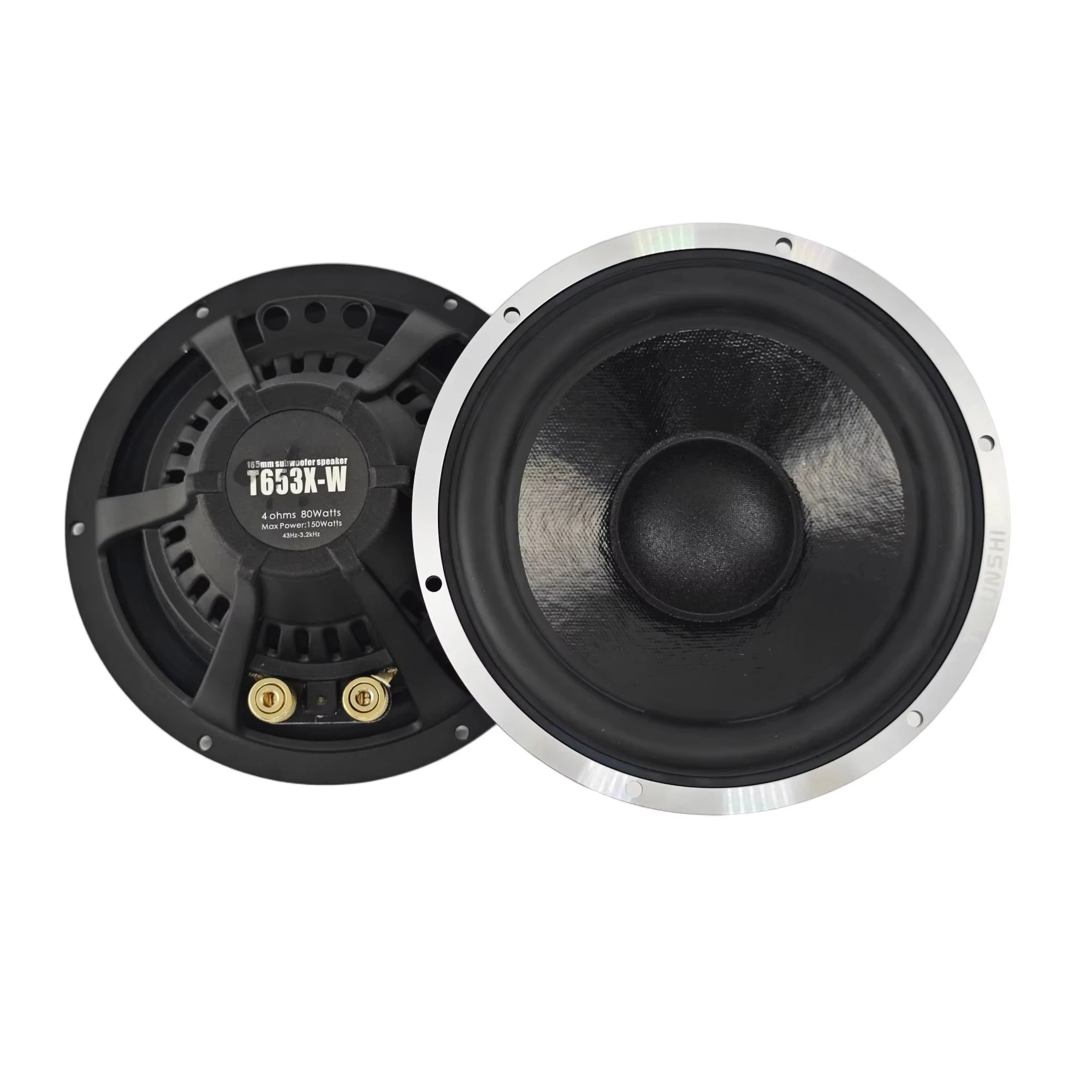 Picture 3: Professional Grade 92dB 6.5 Inch 3-Way Car Speaker System Iron Door Audio with Efficient Components