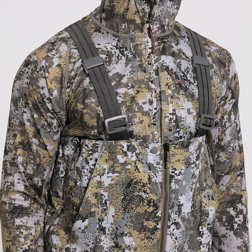 Hoge Kwaliteit Verbrandingsoven Aeroliet Slabbetje Winter Jacht Camouflage Overalls Insution Jacht Broek Voor Mannen