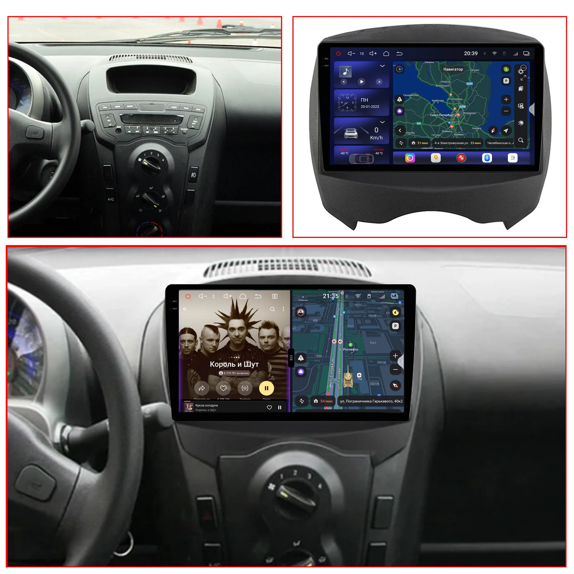 Redpower Crystal Sound  850 Pro Max  Android Car Radio Player screen for BYD F0 2008-2011 DVD Player DSP  Carplay audio video